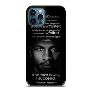 BEST MICHAEL JORDAN QUOTE iPhone 12 Pro Max Case BEST MICHAEL JORDAN QUOTE iPhone 12 Pro Max Case
