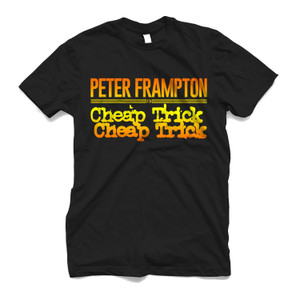 PETER FRAMPTON AND CHEAP TRICK Men's T-Shirt PETER FRAMPTON AND CHEAP TRICK Men's T-Shirt