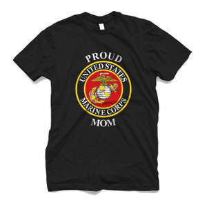 PROUD MARINE MOM US ARMY 1 Men's T-Shirt PROUD MARINE MOM US ARMY 1 Men's T-Shirt