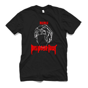 PURPOSE TOUR JUSTIN BIEBER Men's T-Shirt PURPOSE TOUR JUSTIN BIEBER Men's T-Shirt