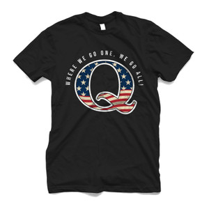 QANON WWG1WGA AMERICAN Men's T-Shirt