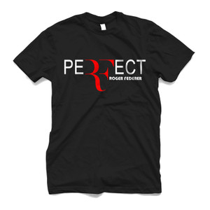 ROGER FEDERER BLACK Men's T-Shirt ROGER FEDERER BLACK Men's T-Shirt