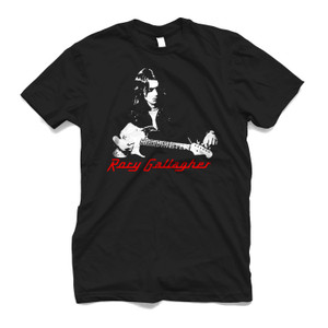 RORY GALLAGHER 1 BLACK Men's T-Shirt RORY GALLAGHER 1 BLACK Men's T-Shirt