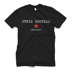 SOUNDGARDEN CHRIS CORNELL LOGO Men's T-Shirt SOUNDGARDEN CHRIS CORNELL LOGO Men's T-Shirt