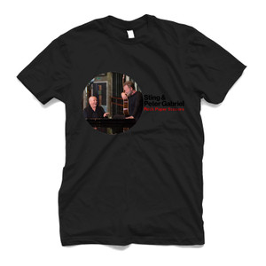 STING & PETER GABRIEL ROCK SCISSORS Men's T-Shirt STING & PETER GABRIEL ROCK SCISSORS Men's T-Shirt