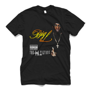 THE BIG PICTURE BIG L LAMONT COLEMAN Men's T-Shirt THE BIG PICTURE BIG L LAMONT COLEMAN Men's T-Shirt