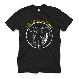THE DEAD MILMEN PUNK ROCK BAND COW Men's T-Shirt THE DEAD MILMEN PUNK ROCK BAND COW Men's T-Shirt