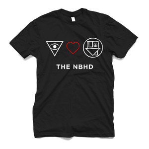THE NEIGHBOURHOOD THE NBHD ROCK BAND Men's T-Shirt THE NEIGHBOURHOOD THE NBHD ROCK BAND Men's T-Shirt