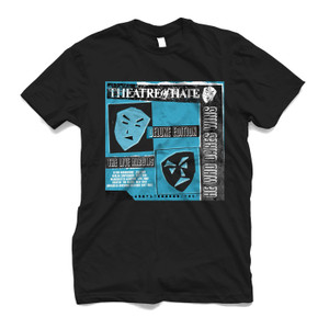 THEATRE OF HATE HE WHO DARES Men's T-Shirt THEATRE OF HATE HE WHO DARES Men's T-Shirt