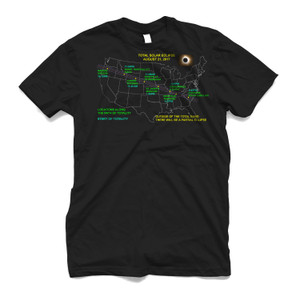 TOTAL SOLAR ECLIPSE 2017 Men's T-Shirt TOTAL SOLAR ECLIPSE 2017 Men's T-Shirt