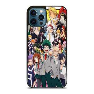 BOKU NO HERO ANIME CHARACTER ILLUSTRATION iPhone 12 Pro Max Case
