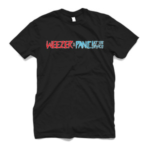 WEEZER PANIC AT THE DISCO TOUR Men's T-Shirt WEEZER PANIC AT THE DISCO TOUR Men's T-Shirt