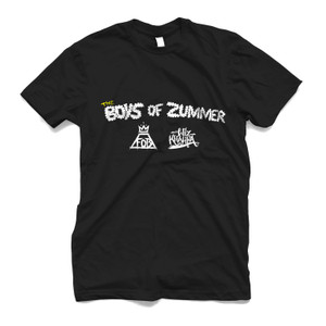 WIZ KHALIFA BOYS OF ZUMMER WITH FALL OUT BOY Men's T-Shirt WIZ KHALIFA BOYS OF ZUMMER WITH FALL OUT BOY Men's T-Shirt