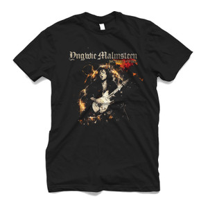 YNGWIE MALMSTEENS WORLD TOUR Men's T-Shirt YNGWIE MALMSTEENS WORLD TOUR Men's T-Shirt