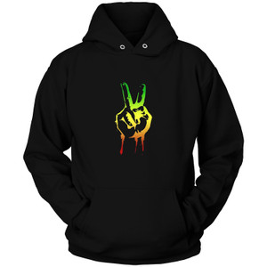 AFRICA POWER RASTA REGGAE MUSIC LOGO Hoodie