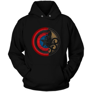 CAPTAIN AMERICA VS HYDRA LOGO Hoodie