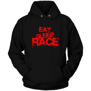 EAT SLEEP RACE REPEAT 2 Hoodie