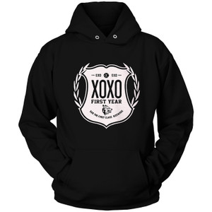 EXO XOXO WOLF 88 BLACK Hoodie EXO XOXO WOLF 88 BLACK Hoodie