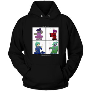 GORILLAZ DEMON DAYS BAND Hoodie GORILLAZ DEMON DAYS BAND Hoodie