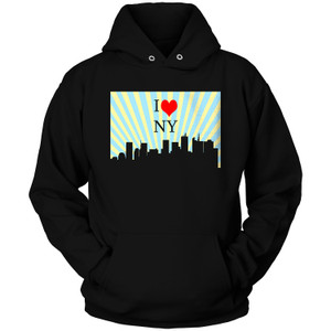I LOVE NEW YORK DONT' SLEEP CITY 1 Hoodie