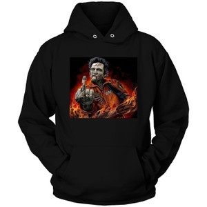 JOHNNY CASH FINGER ZOMBIE Hoodie JOHNNY CASH FINGER ZOMBIE Hoodie