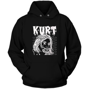 KURT COBAIN FACE LOGO Hoodie
