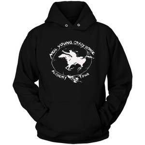 NEIL YOUNG AND CRAZY HORSE RAGGED Hoodie NEIL YOUNG AND CRAZY HORSE RAGGED Hoodie