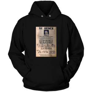 PABLO ESCOBAR WANTED Hoodie PABLO ESCOBAR WANTED Hoodie