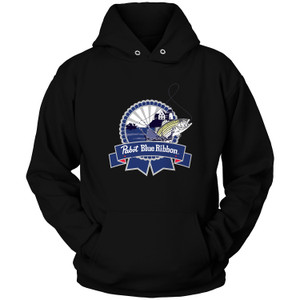 PABST BLUE RIBBON FISHING Hoodie PABST BLUE RIBBON FISHING Hoodie