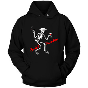 SOCIAL DISTORTION SKELLY SKULL BAND 2 Hoodie SOCIAL DISTORTION SKELLY SKULL BAND 2 Hoodie