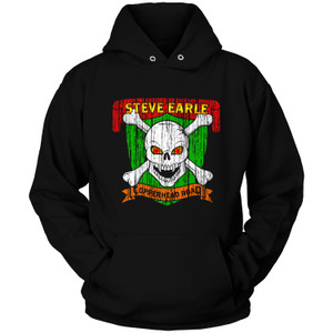 STEVE EARLE WOODEN LOGO NEW VERSION Hoodie STEVE EARLE WOODEN LOGO NEW VERSION Hoodie