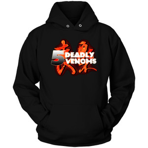 THE 5 FIVE DEADLY VENOMS SHAOLIN MOVIE Hoodie THE 5 FIVE DEADLY VENOMS SHAOLIN MOVIE Hoodie