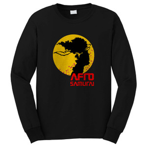 AFRO SAMURAI ANIME Long Sleeve T-Shirt
