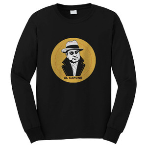AL ALPHONE CAPONE Long Sleeve T-Shirt