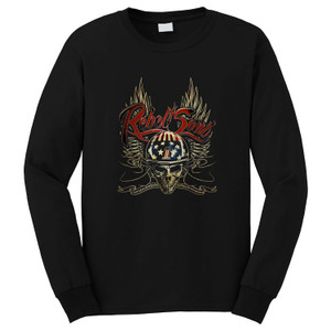 AMERICAN BIKER REBEL COUNTRY HARLEY Long Sleeve T-Shirt AMERICAN BIKER REBEL COUNTRY HARLEY Long Sleeve T-Shirt