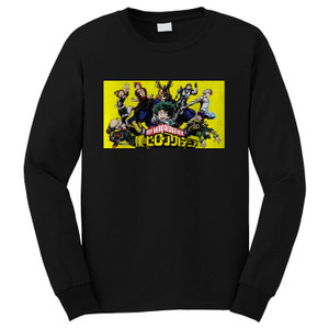 ANIME MY HERO ACADEMIA Long Sleeve T-Shirt ANIME MY HERO ACADEMIA Long Sleeve T-Shirt