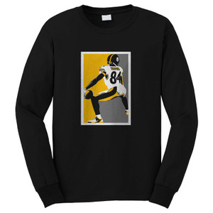 ANTONIO BROWN 84 PITTSBURGH STEELERS 2 Long Sleeve T-Shirt