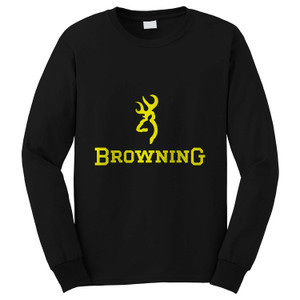 BROWNING YELLOW Long Sleeve T-Shirt BROWNING YELLOW Long Sleeve T-Shirt