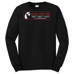 COYOTE 5.0 MUSTANG Long Sleeve T-Shirt