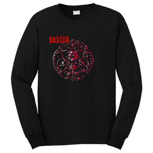DEICIDE ALBUM LOGO TRASH METAL BAND Long Sleeve T-Shirt