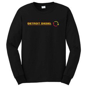 DETROIT DIESEL LOGO Long Sleeve T-Shirt