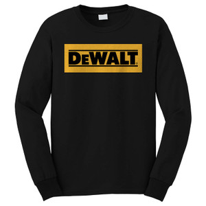 DEWALT LOGO TOOLS Long Sleeve T-Shirt DEWALT LOGO TOOLS Long Sleeve T-Shirt