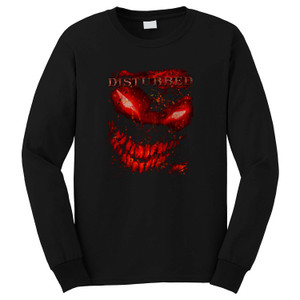 DISTURBED THE FACE 1 Long Sleeve T-Shirt DISTURBED THE FACE 1 Long Sleeve T-Shirt