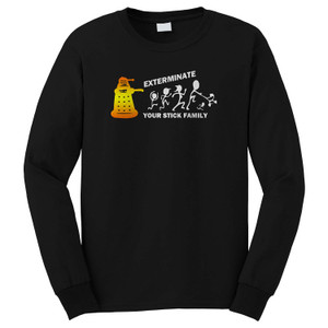 DOCTOR WHO EXTERMINATE Long Sleeve T-Shirt