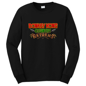 DONKEY KING VIDEO GAME RETRO Long Sleeve T-Shirt