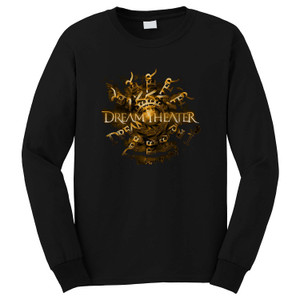 DREAM THEATER LOGO ROCK BAND Long Sleeve T-Shirt