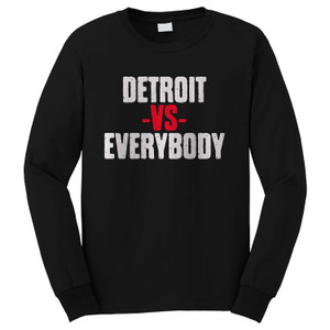 EMINEM DETROIT VS EVERYBODY Long Sleeve T-Shirt EMINEM DETROIT VS EVERYBODY Long Sleeve T-Shirt