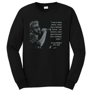 GEORGE MICHAEL 2 Long Sleeve T-Shirt