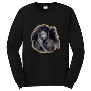 GEORGE MICHAEL 3 Long Sleeve T-Shirt GEORGE MICHAEL 3 Long Sleeve T-Shirt