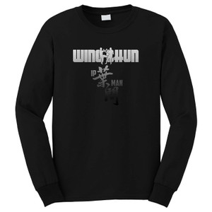 GRAND MASTER IP MAN WING CHUN Long Sleeve T-Shirt